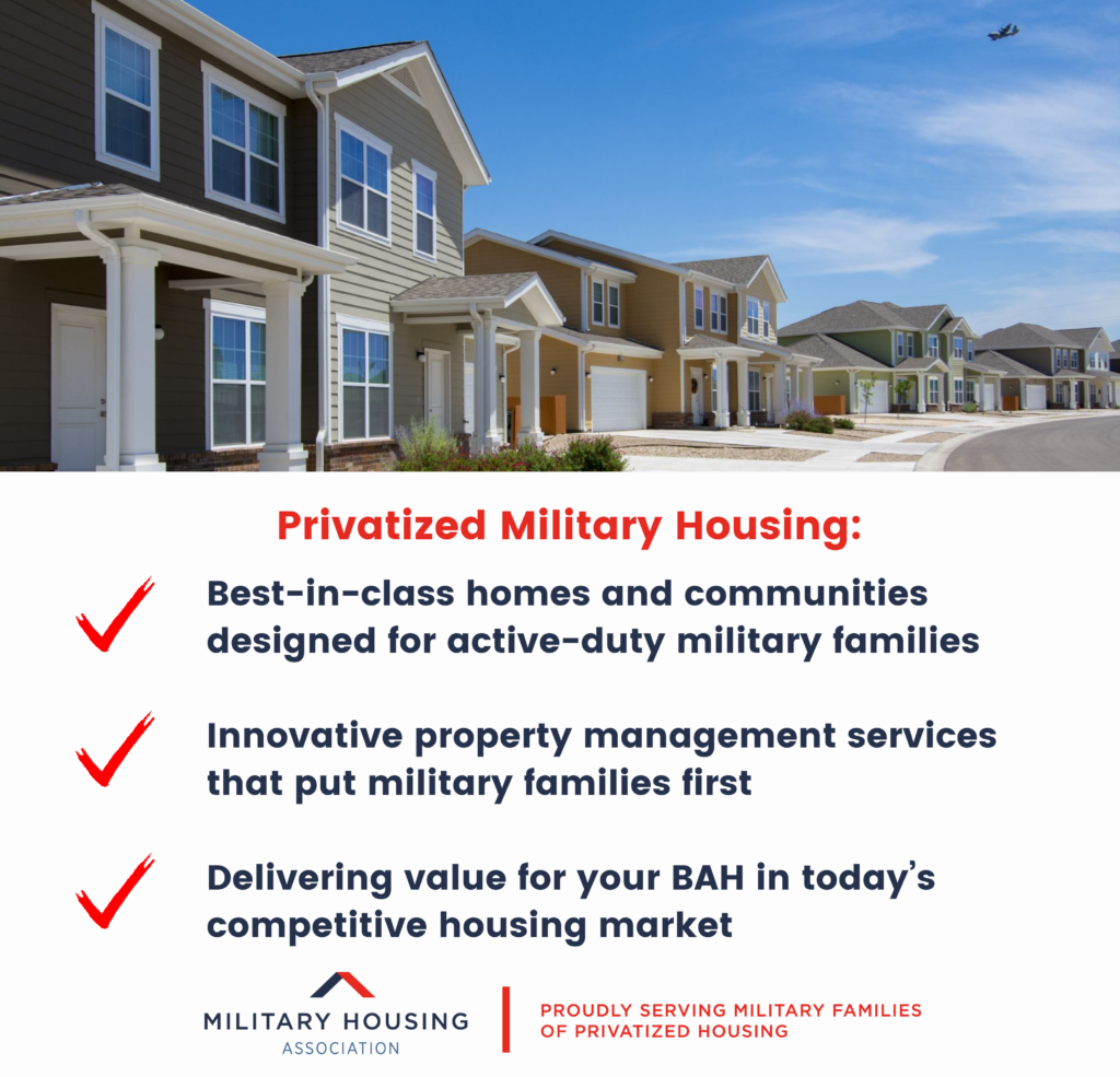 ICYMI MHA showcases affordable, highquality Military Family Housing