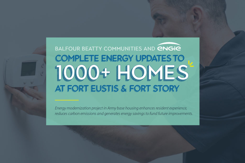 Balfour Beatty Communities Completes Energy Updates to 1000+ Homes at